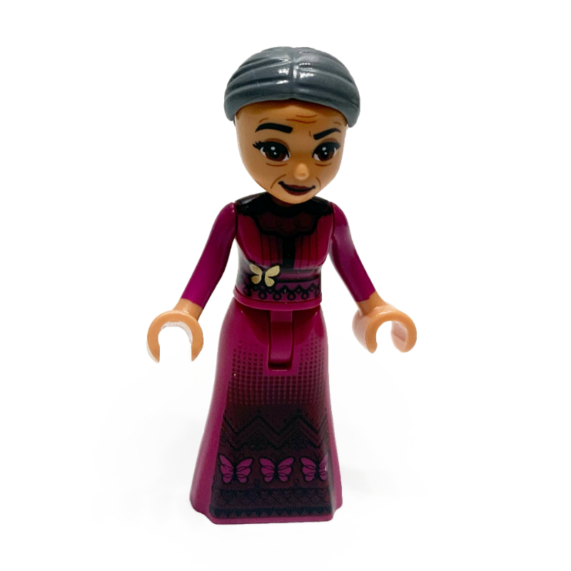 LEGO Alma ‘Abuela’ - Dark Bluish Gray Hair (fig-011952)