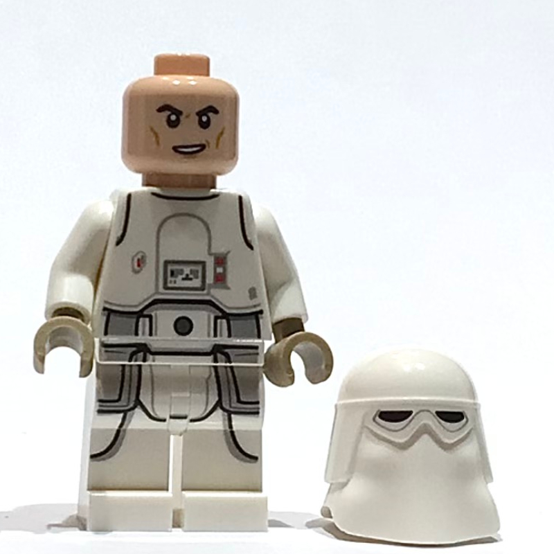 LEGO Snowtrooper, White Hips, Light Nougat Head, Grin (fig-011957)