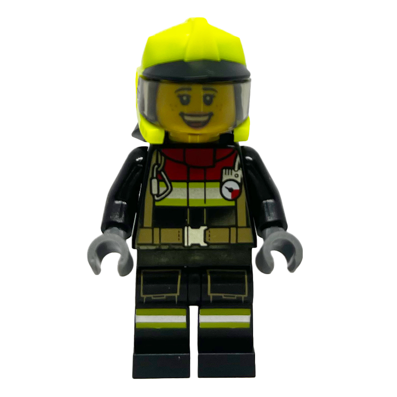 LEGO Feldman, Vibrant Yellow Helmet (fig-011995)