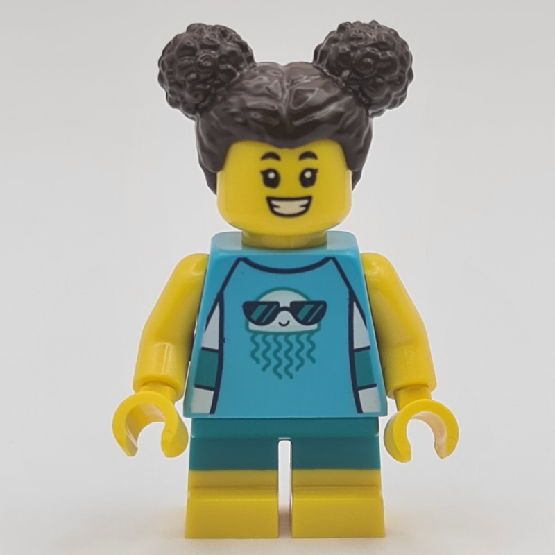 LEGO Girl, Medium Azure Bathing Suit (fig-012003)