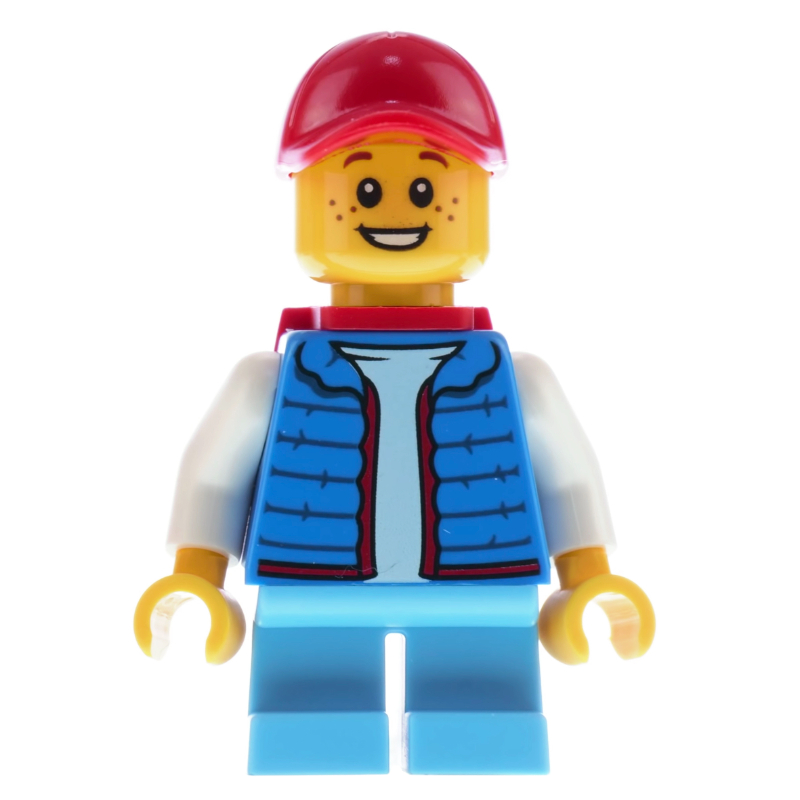 LEGO Billy McCloud - Blue Jacket, Red Cap and Backpack (fig-012013)