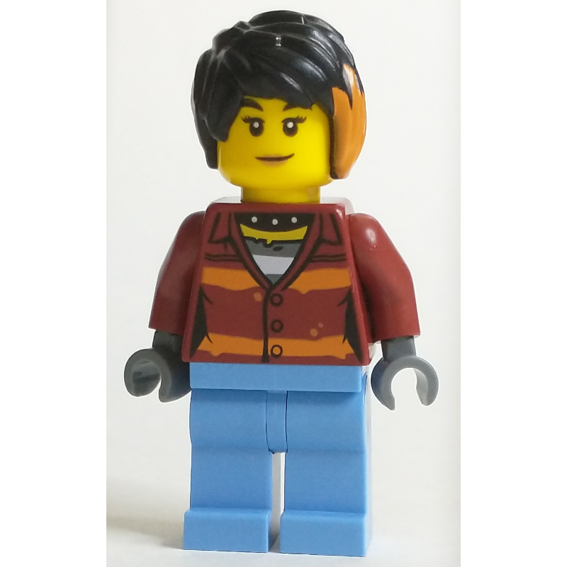 LEGO Criminal, Daisy Kaboom, Medium Blue Legs (fig-012018)