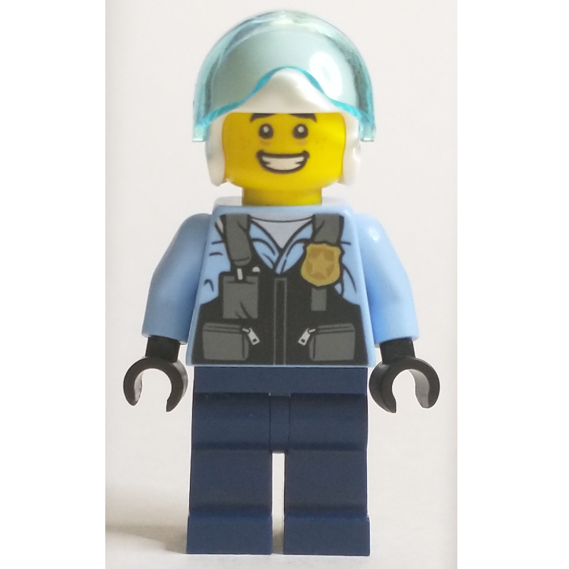 LEGO Allen, Vest, White Helmet (fig-012020)