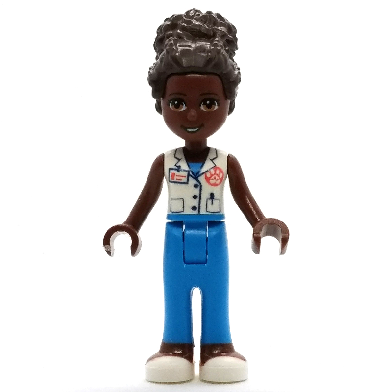 LEGO Nandi - White Coat, Dark Blue Legs (fig-012078)