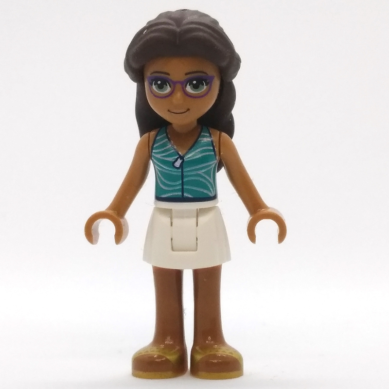 LEGO Layla - Dark Turquoise Top, White Skirt (fig-012079)