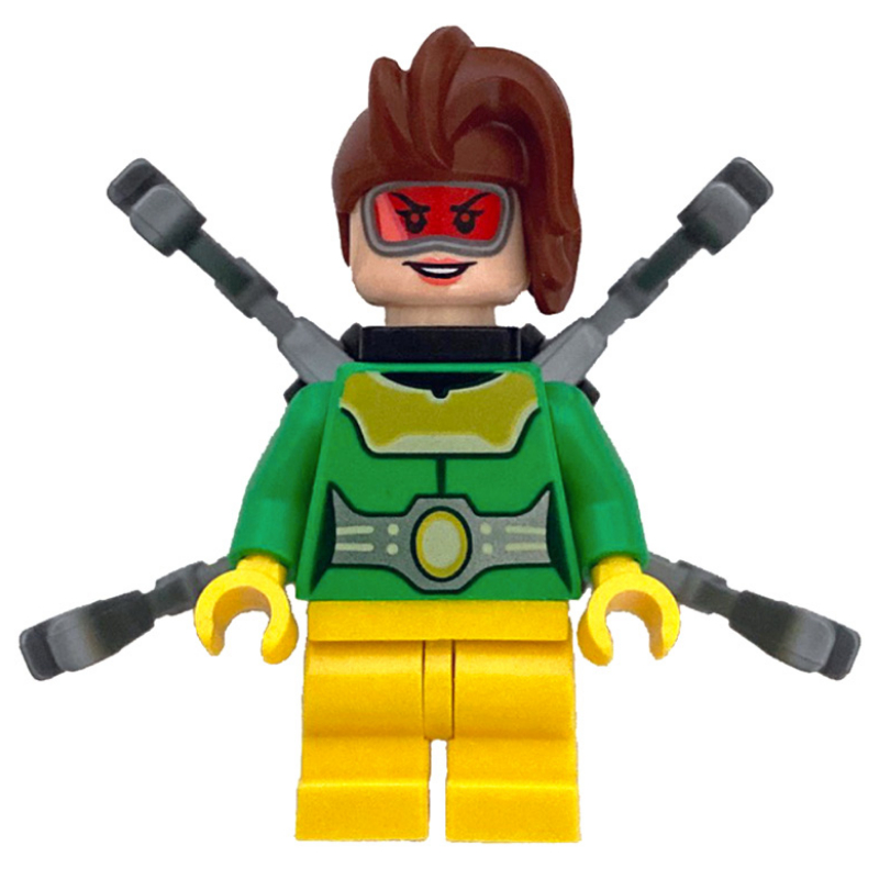LEGO Dr. Octopus / Doc Ock, Female, Flat Silver Arms (fig-012106)