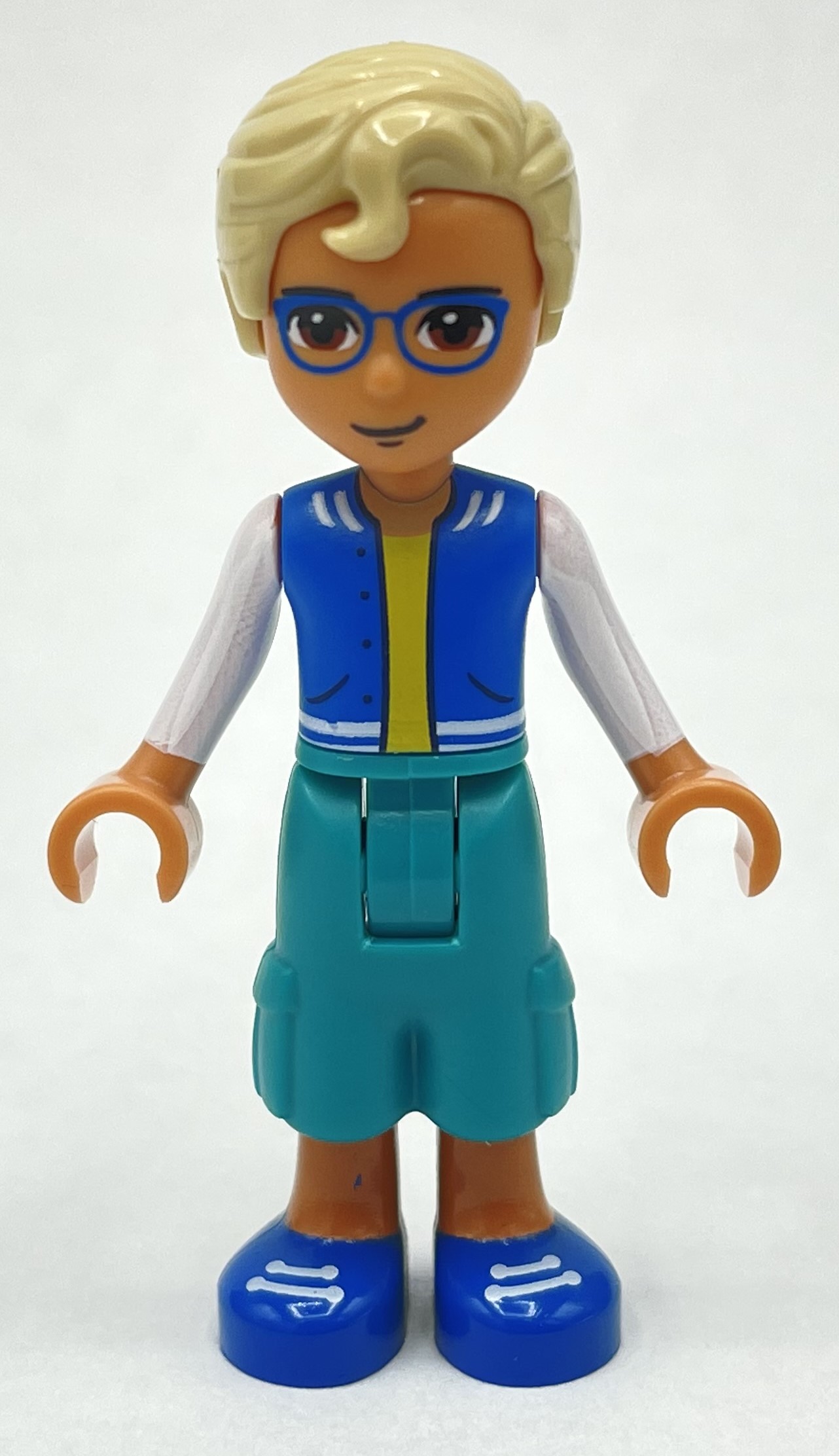 LEGO Sebastian - Blue Jacket, Dark Turquoise Pants, Tan Hair (fig-012133)