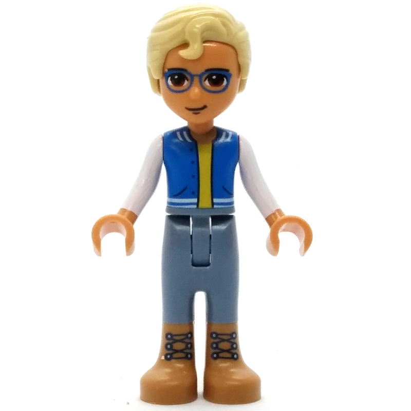 LEGO Sebastian - Blue Jacket, Sand Blue Pants, Tan Hair (fig-012136)