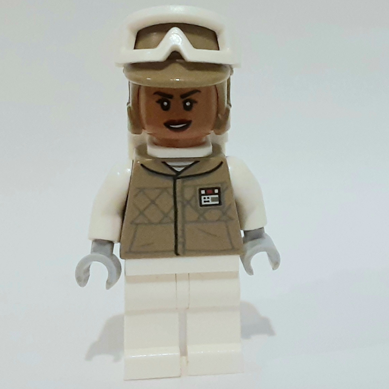 LEGO Rebel Trooper in Hoth Uniform, Nougat Head, Backpack (fig-012156)