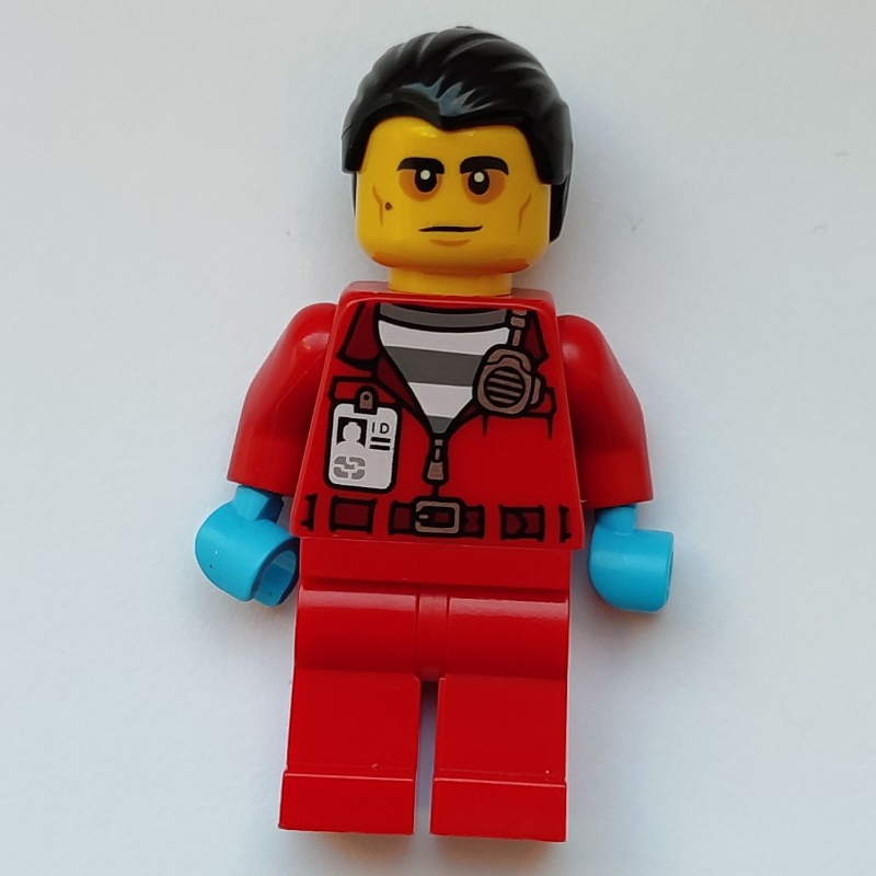 LEGO Vito, Red Prison Uniform (fig-012160)
