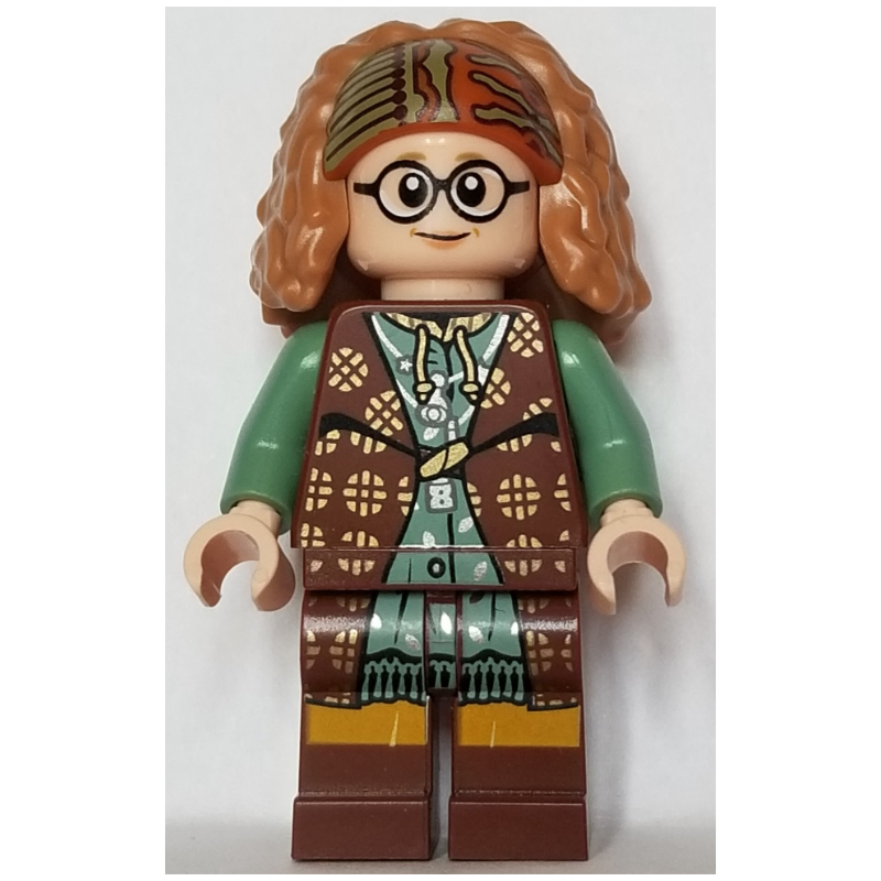 LEGO Professor Sybill Trelawney, Reddish Brown Outfit (fig-012307)