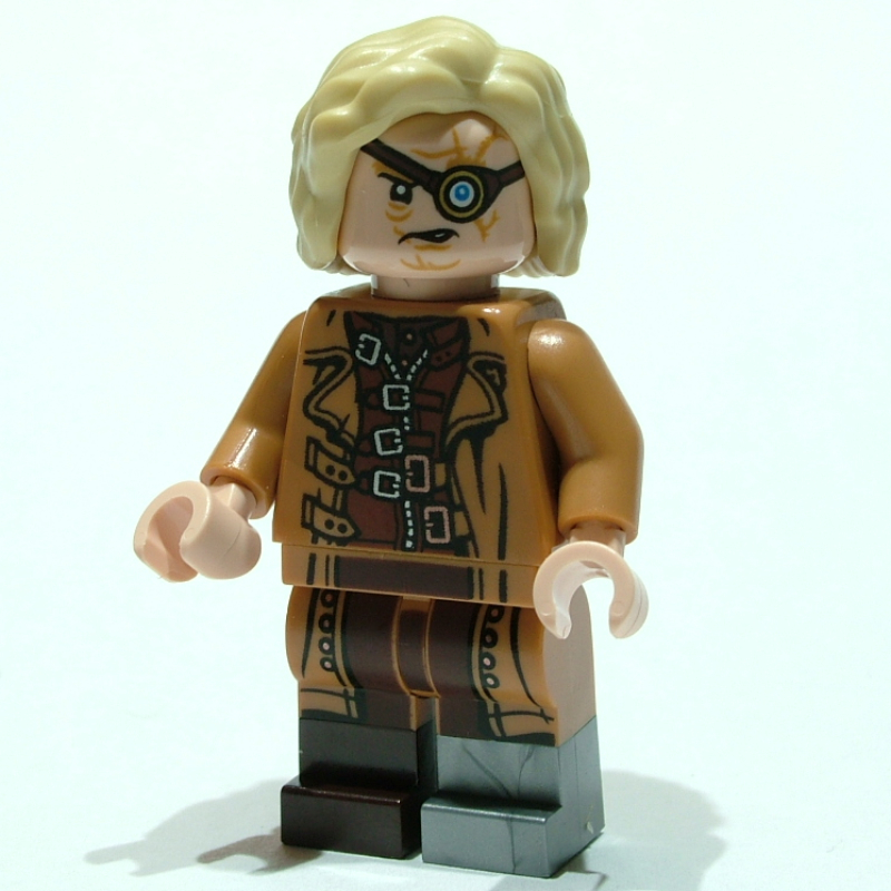 LEGO Alastor Mad-Eye Moody, Odd Legs, Medium Nougat Coat (fig-012311)