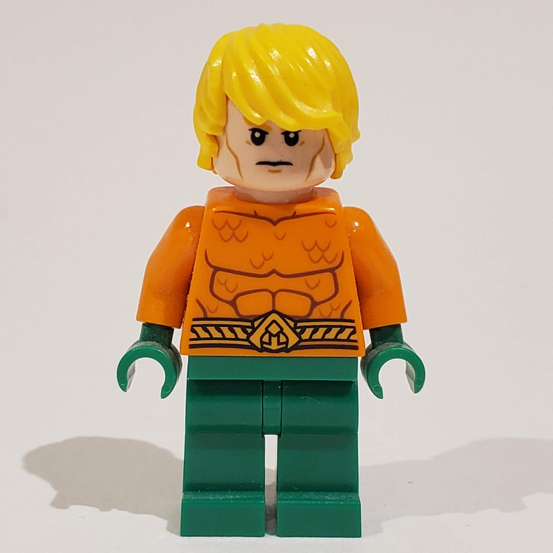 LEGO Aquaman, Short Yellow Hair (3626c Head) (fig-012381)