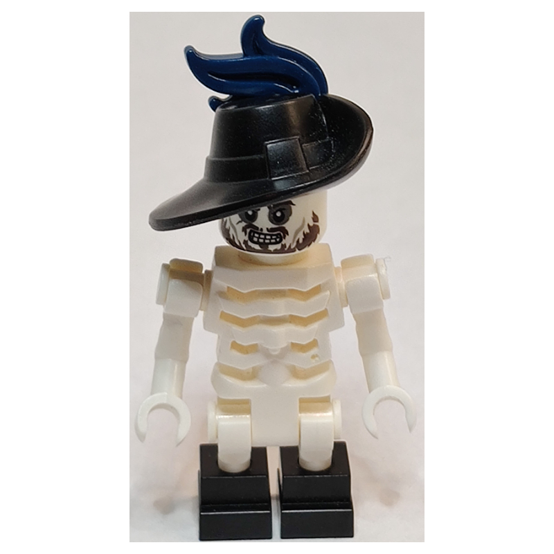 LEGO Hector Barbossa, Skeleton - 3626c Head (fig-012428)