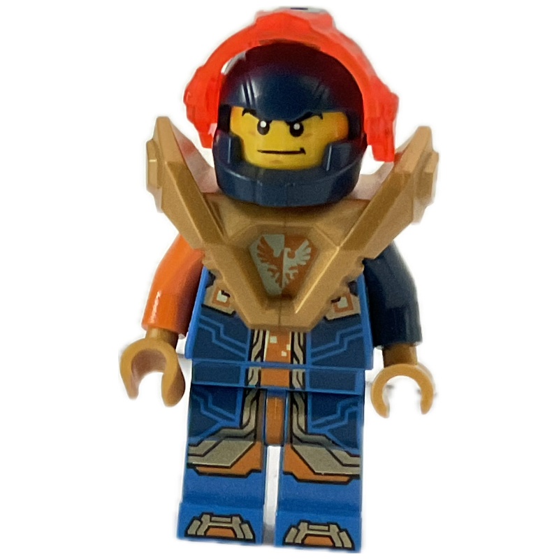 LEGO Clay Moorington with Tran-Orange Visor, Armor (fig-012463)