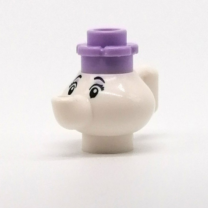 LEGO Mrs. Potts, Lavender Lid (fig-012467)