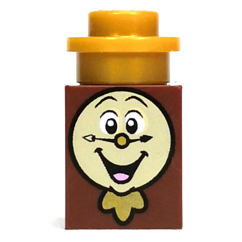 LEGO Cogsworth, Micro, Round Plate Top (fig-012469)
