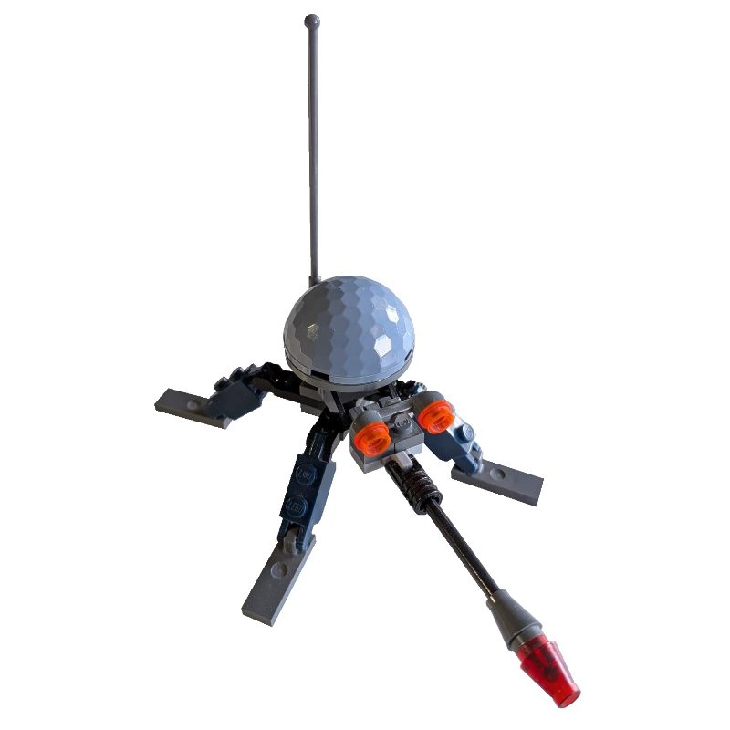 LEGO Dwarf Spider Droid, Sand Blue Dome (fig-012483)