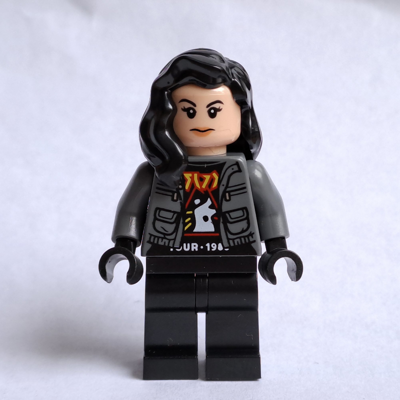 LEGO Zia Rodriguez - Dark Bluish Grey Jacket (fig-012488)
