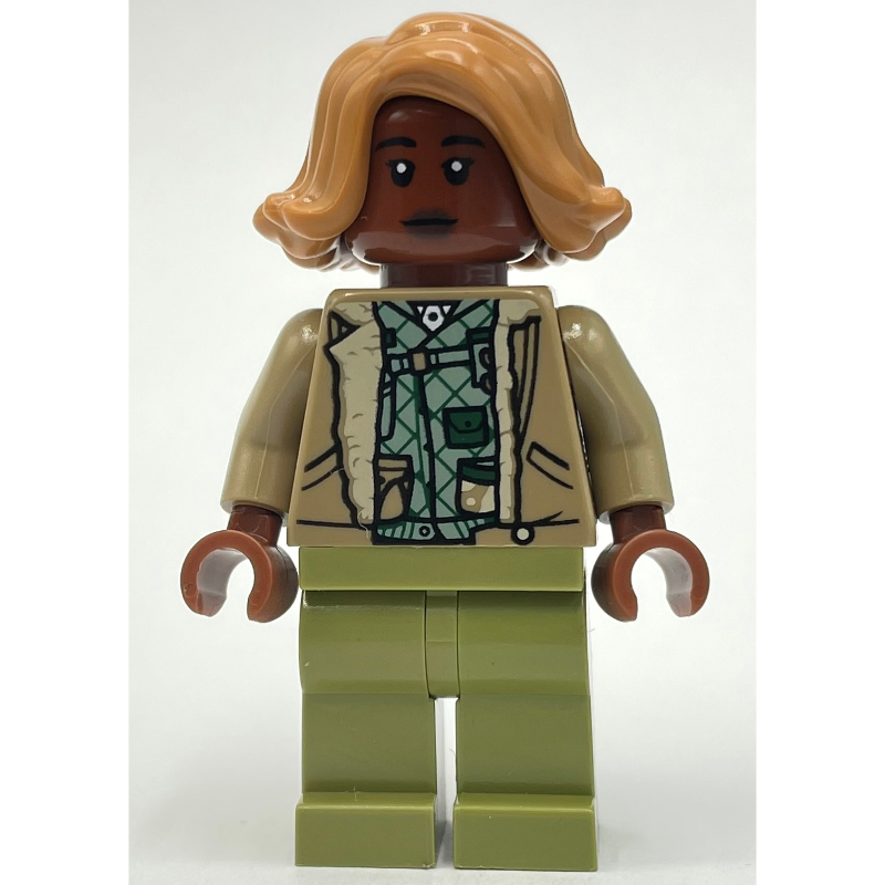LEGO Kayla Watts, Medium Nougat Hair (fig-012494)