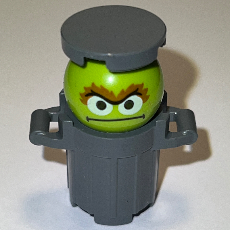 LEGO Oscar the Grouch (fig-012547)