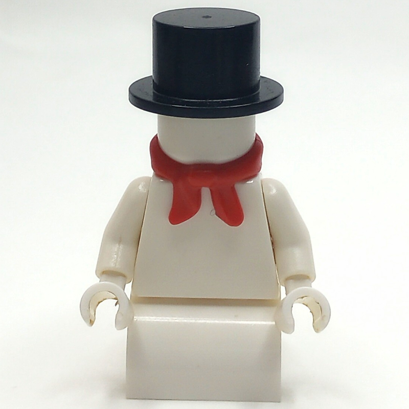 LEGO Snowman - Red Scarf, Black Hat (fig-012552)