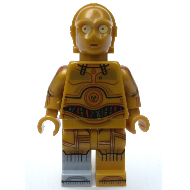 LEGO C-3PO - Dual Molded Leg (fig-012591)