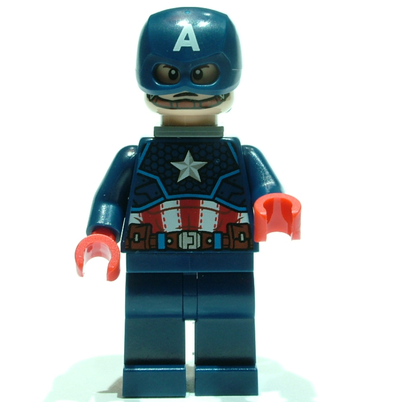 LEGO Captain America, Mask, Neck Bracket (fig-012603)