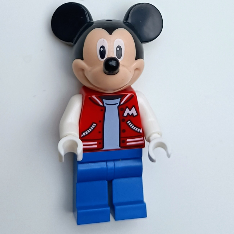 LEGO Mickey Mouse, Red Letterman Jacket (fig-012637)