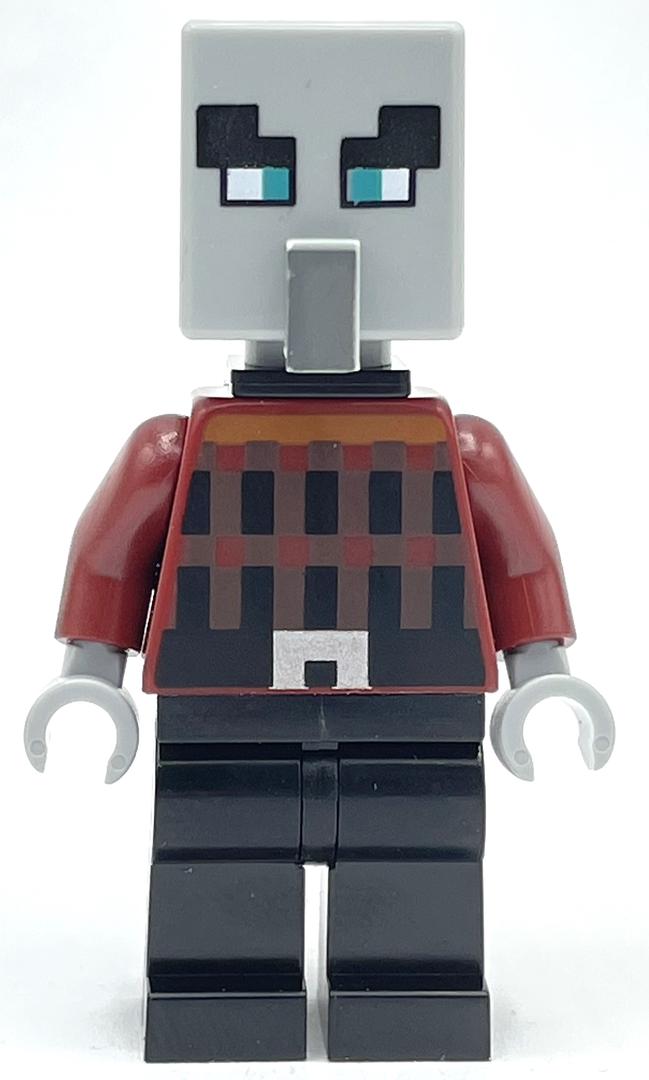LEGO Pillager, Black Legs and Black Neck Bracket (fig-012650)