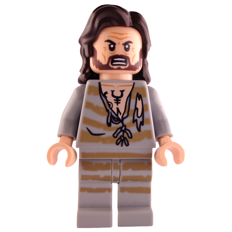 LEGO Sirius Black, Light Bluish Gray Prison Outfit (fig-012710)