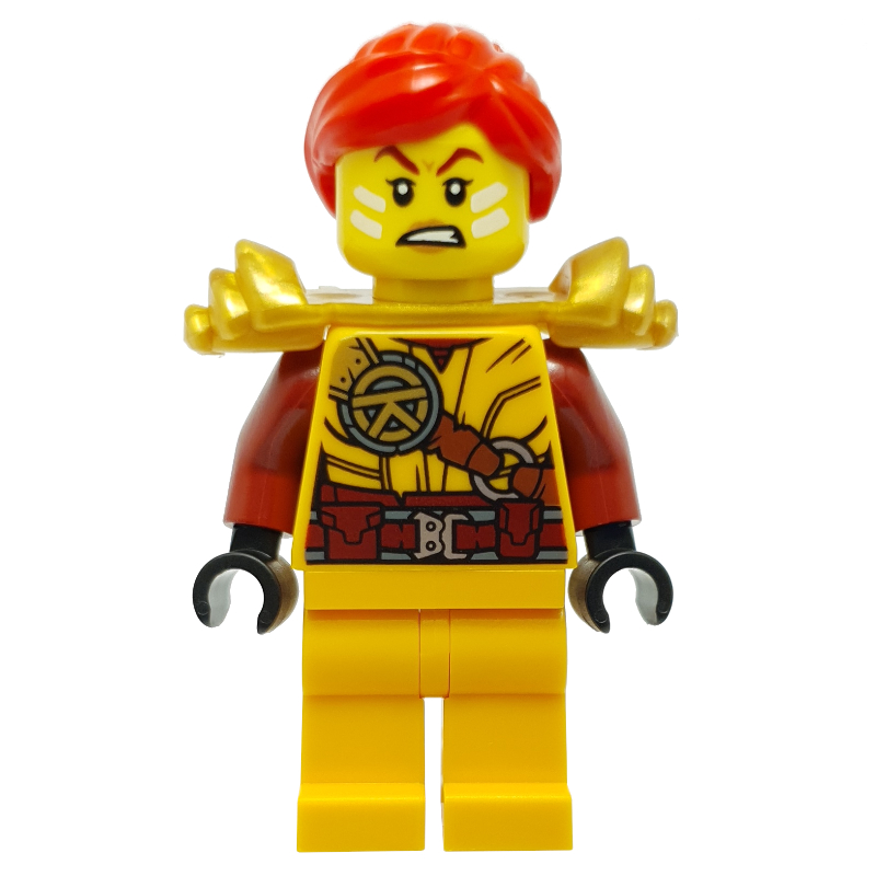 LEGO Skylor, Pearl Gold Shoulder Armor (fig-012713)
