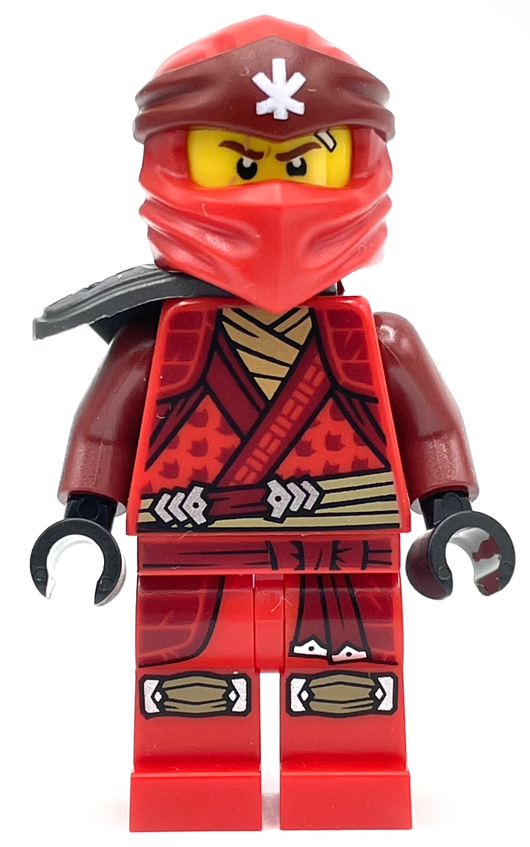 LEGO Kai, Crystalized Robes, Pearl Dark Gray Shoulder Guard (fig-012731)