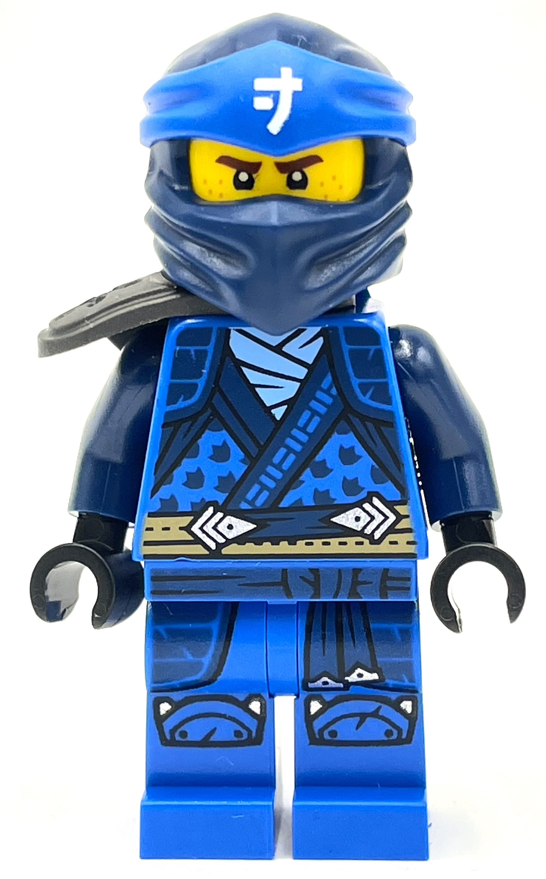 LEGO Jay, Crystalized Robes, Pearl Dark Gray Shoulder Guard (fig-012733)