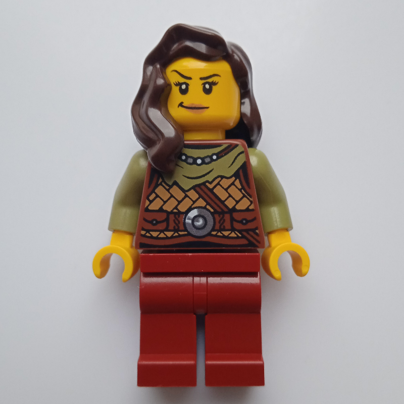 LEGO Viking, Dark Red Legs (fig-012757)
