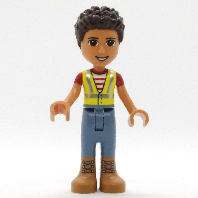 LEGO River - Safety Jacket, Sand Blue Pants (fig-012790)