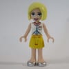 Roxy - White Shirt, Yellow Skirt
