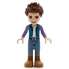 Ethan - Dark Turquoise Shirt, Sand Blue Pants, Reddish Brown Hair