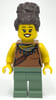 Medium Nougat Torso, Sand Green Legs, Dark Brown Hair