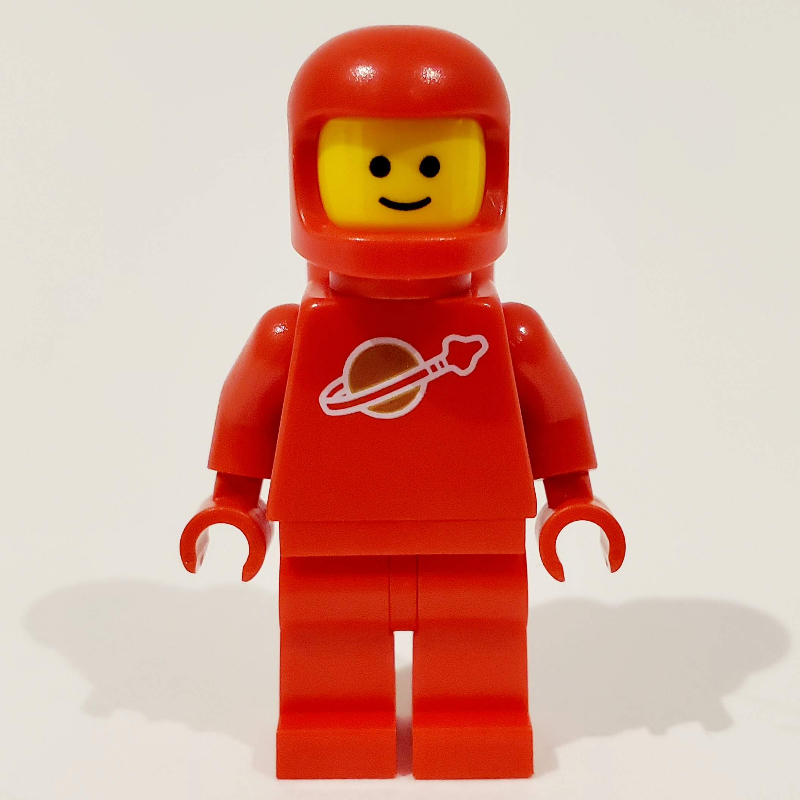 LEGO Classic Spaceman, Red with Airtanks (New Moulds) (fig-012910)