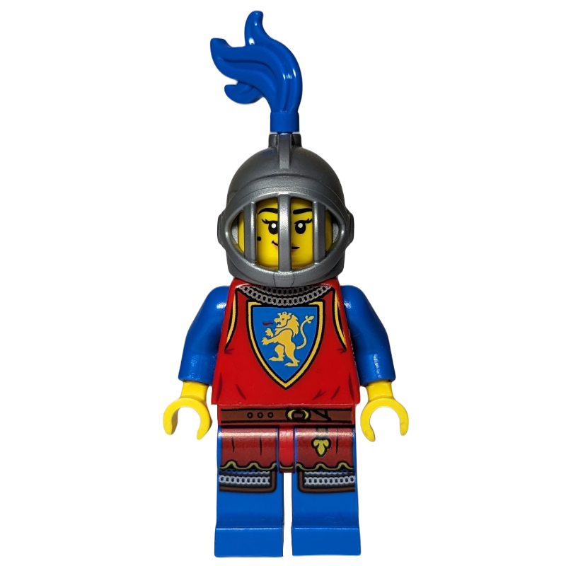 LEGO Knight, Woman, Helmet with Fixed Grille (fig-012981)