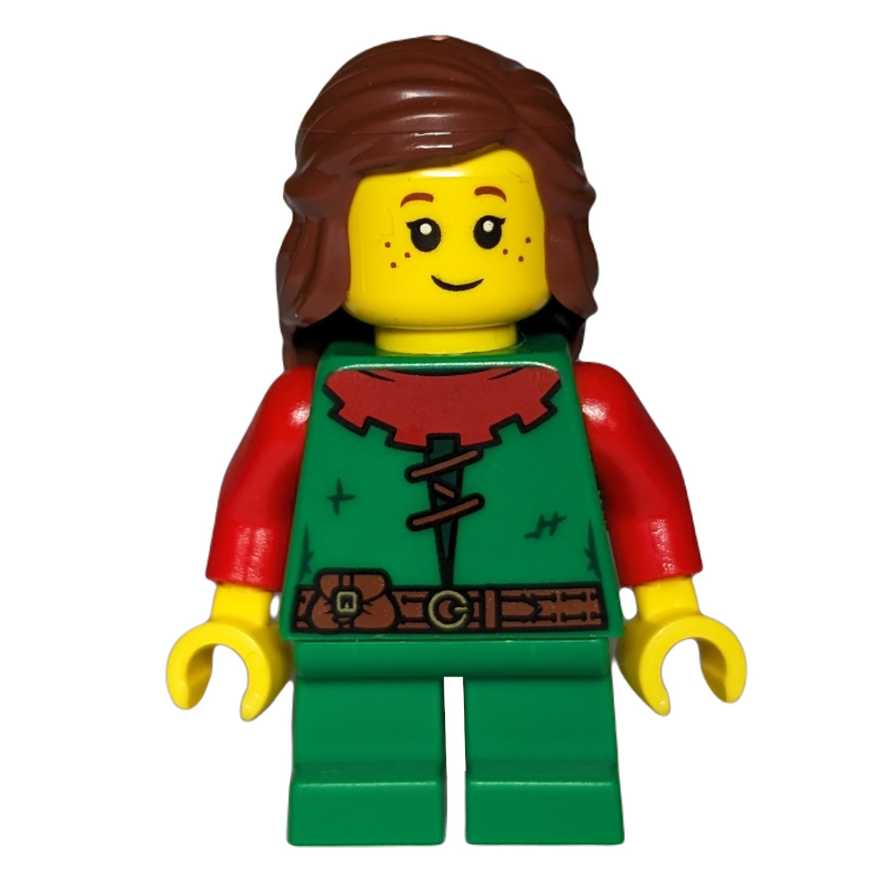 LEGO Forestgirl, Short Green Legs (fig-012983)