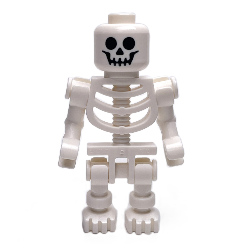 LEGO Skeleton, Standard Face, Bent Arms (78132 Torso) (fig-012991)