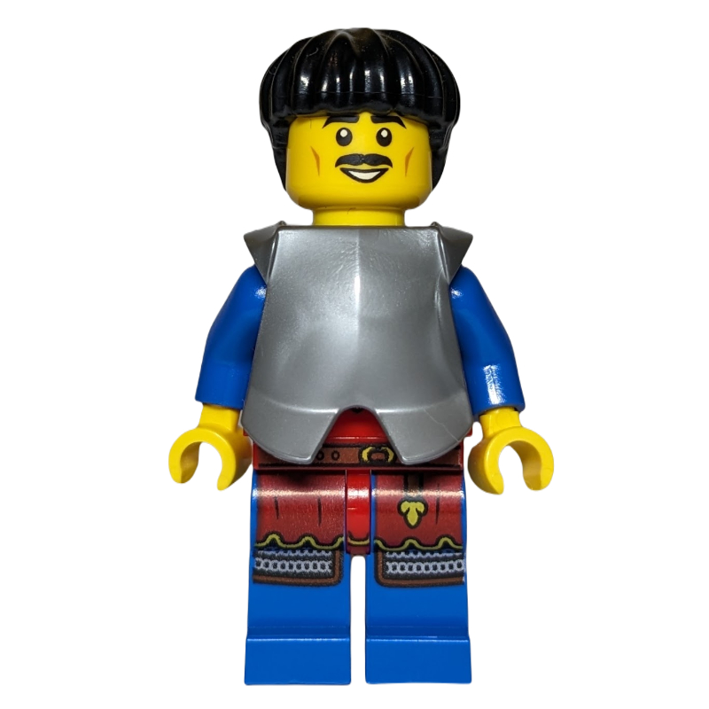 LEGO Knight, Chestplate, Black Hair (fig-012992)