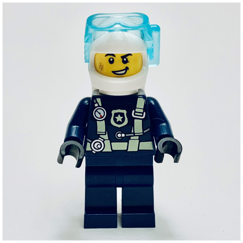 LEGO Police Diver (Carl Confidential) (fig-013016)
