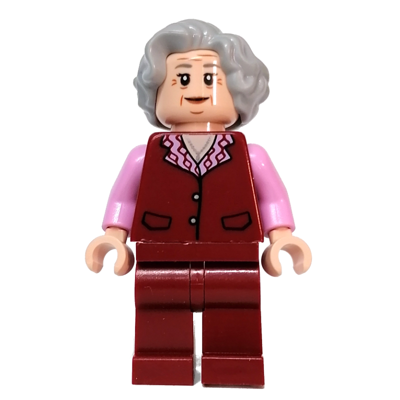 LEGO Trolley Witch, Dark Red Legs (fig-013034)