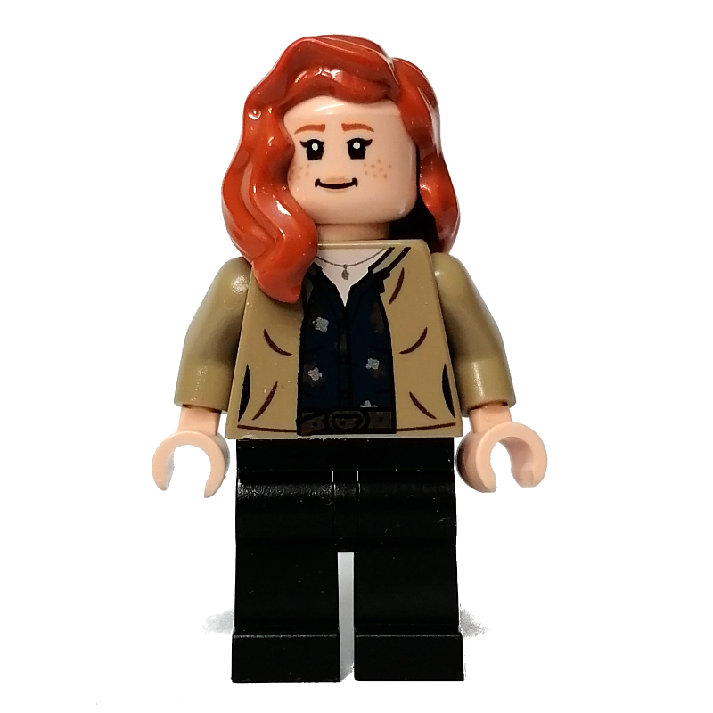 LEGO Ginny Weasley, Adult, Dark Tan Jacket, Black Legs (fig-013044)