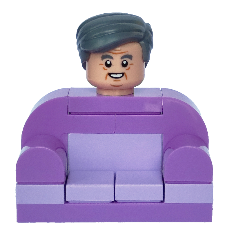 LEGO Horace Slughorn, Chair Disguise (fig-013059)