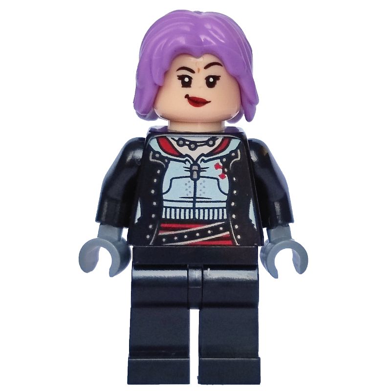 LEGO Nymphadora Tonks, Medium Lavendar Hair, Open Jacket (fig-013062)