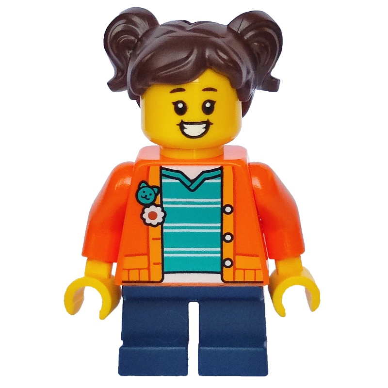 LEGO Madison (Maddy), Orange Jacket (fig-013069)